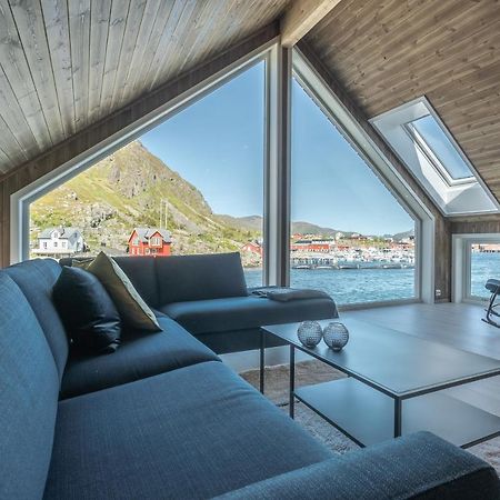 Seafront New Cabin In Lofoten Ballstad Exterior foto