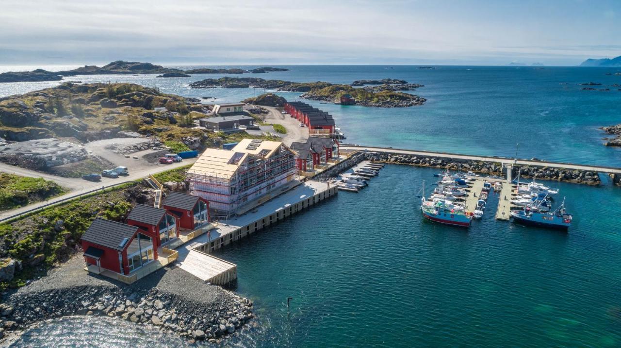Seafront New Cabin In Lofoten Ballstad Exterior foto